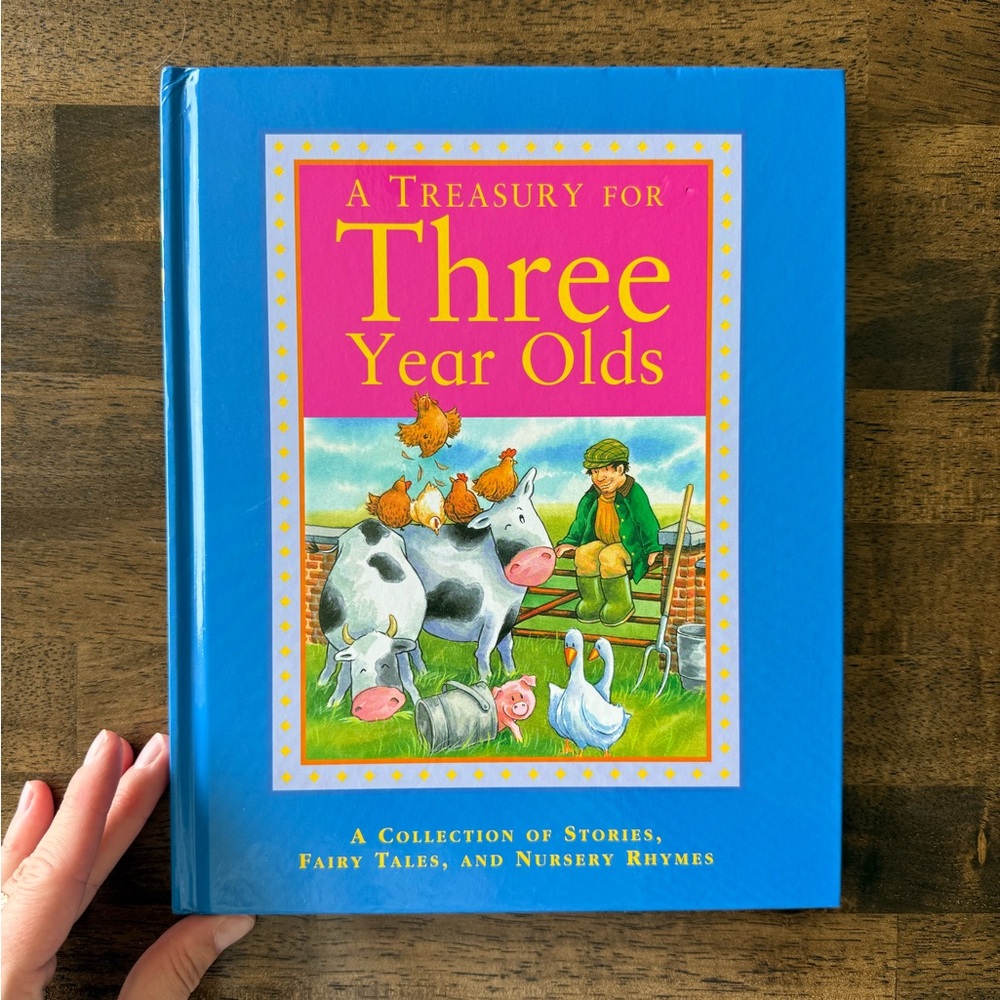 A Treasury for Three Year Olds - Blue Storybook
